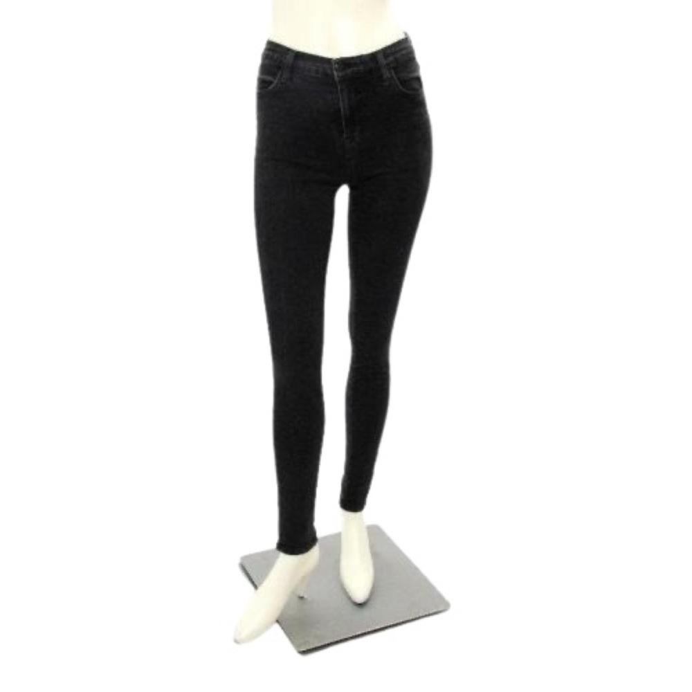 J BRAND "Jess" Faded Black Skinny Jeans in Digital Sz. 27 | Womens Stretch Denim